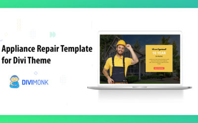 Appliance Repair Template for Divi Theme