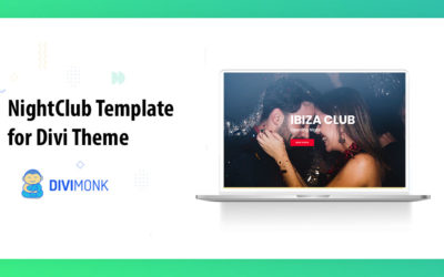 Night Club Template for Divi Theme